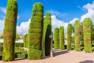 reyes bahçeleri alcazar de Los cristianos Cordoba, İspanya