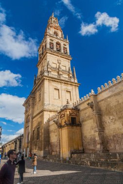 Cordoba, İspanya - 4 Kasım 2017: Cordoba, İspanya Camii İçişleri