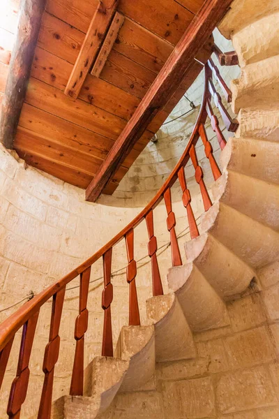 Treppe Kola Windmühle Xaghra Dorf Auf Der Insel Malta — Stockfoto