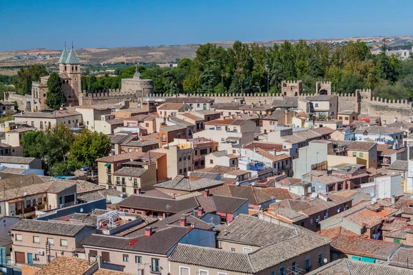 Letecký Pohled Toledo Španělsko — Stock fotografie