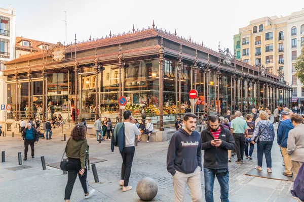 Madrid España Octubre 2017 Vista Del Mercado San Miguel Madrid — Foto de Stock