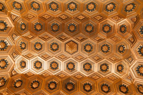 Ceiling Details Alcazar Fortress Segovia Spain — Stock Photo, Image