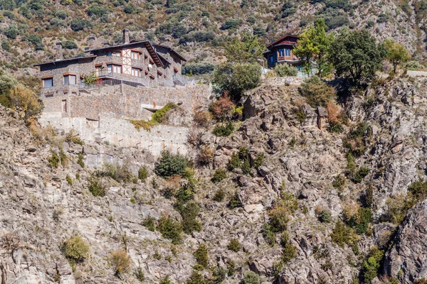 Casa Una Ladera Andorra —  Fotos de Stock