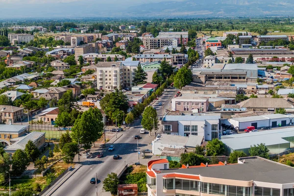 Luftaufnahme Der Stadt Gori Georgien — Stockfoto