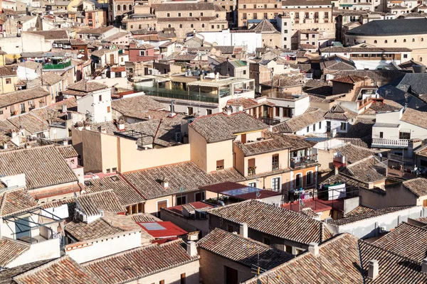 Dächer Der Altstadt Von Toledo Spanien — Stockfoto