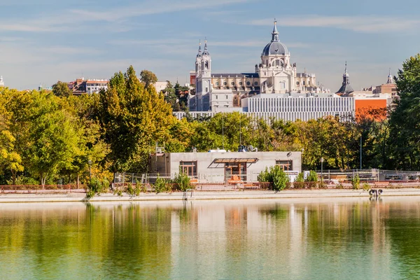 Almudena Kathedraal Madrid Spanje — Stockfoto