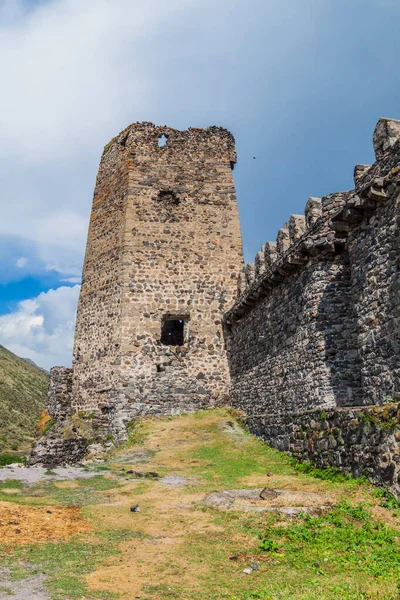 Khertvisi Kalesi Gürcistan Eski Kalelerinden Biri — Stok fotoğraf