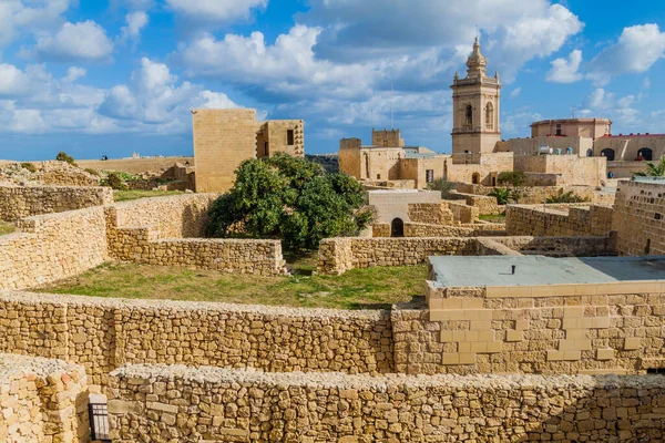 Cittadella Citadellet Victoria Gozo Island Malta — Stockfoto