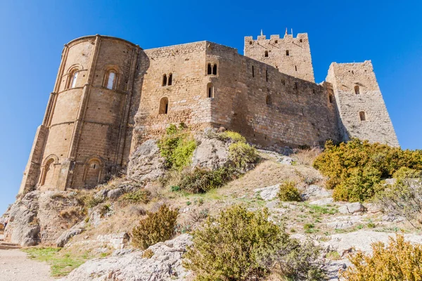 Castillo Románico Loarre Provincia Aragón España — Foto de Stock