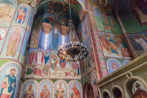 Tbilisi Georgia July 2017 Interior Nicholas Church Narikala Tbilisi Georgia — 스톡 사진