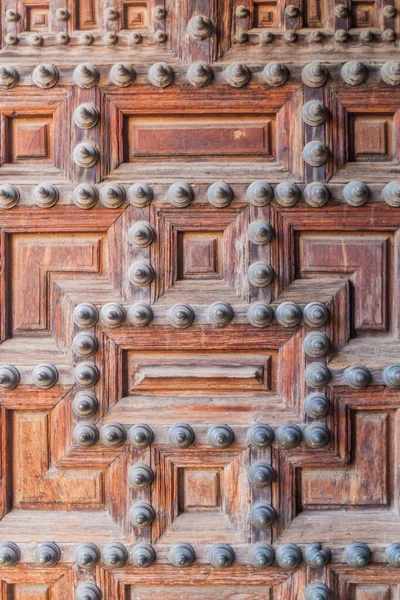 Puerta Antigua Iglesia Jesuita San Ildefonso Toledo España — Foto de Stock