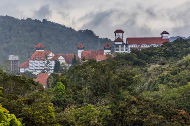 Cameron Highlands, Malezya 'daki Tanah Rata kasabasının binaları