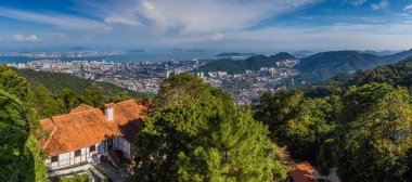 Penang Adası Panoraması Georgetown, Malezya