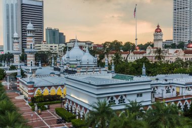 Kuala Lumpur, Malezya 'daki Mescid Jamek camii