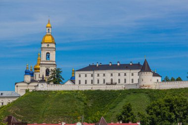 Kremlin Tobolsk 'ta çan kulesiyle, Rusya
