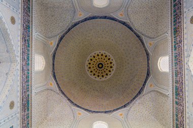 Özbekistan, Semerkand 'daki Bibi-Khanym Camii' nin Cupola 'sı