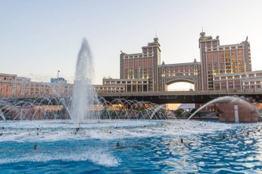 Astana Çeşmesi (şimdi Nur-Sultan), Kazakistan 'ın başkenti