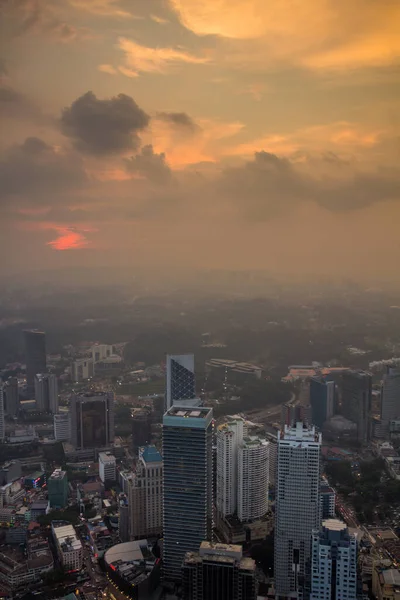 Evening View Skyline Kuala Lumpur Malaysia — Stock Photo, Image