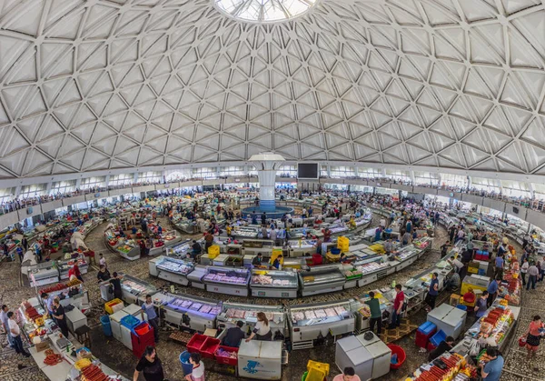 Tashkent Uzbequistão Maio 2018 Barracas Mercado Bazar Chorsu Tashkent Uzbequistão — Fotografia de Stock