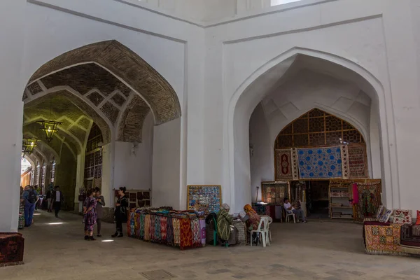 Bukhara Uzbekistan Května 2018 Interiér Bazaru Toqi Telpak Furushon Bucharě — Stock fotografie