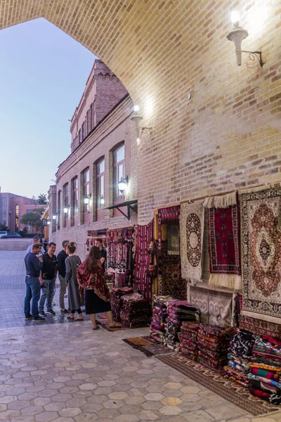 Bukhara Uzbekistán Mayo 2018 Puestos Bazar Toqi Sarrofon Centro Bujará — Foto de Stock