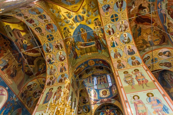 Tobolsk Russia Lipiec 2018 Wnętrze Katedry Zofii Wniebowzięcia Pańskiego Sofiysko — Zdjęcie stockowe