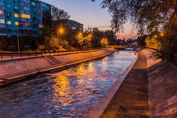 Esentai Vesnovka Rivier Almaty Kazachstan — Stockfoto