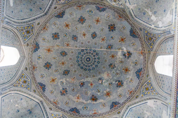 Kopuła Meczetu Kok Gumbaz Shahrisabz Uzbekistan — Zdjęcie stockowe