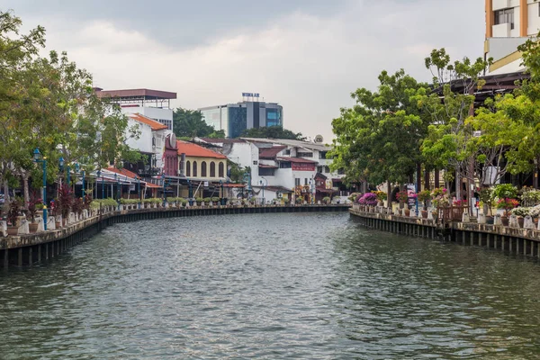 Malacca Malasia Marzo 2018 Río Malaca Centro Malaca Melaka —  Fotos de Stock