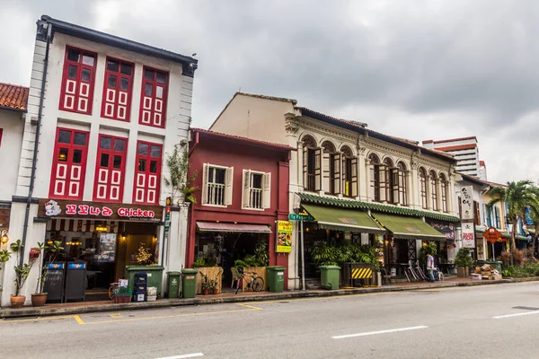 Singapore Singapore March 2018 Buildings Pagar Road Singapore Chinatown — 图库照片