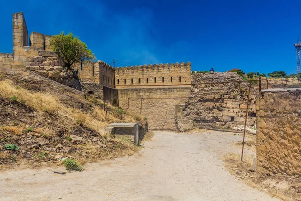 Mura Della Fortezza Naryn Kala Derbent Nella Repubblica Del Daghestan — Foto Stock