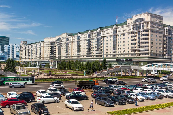 Астана Казахстан Июля 2018 Года Вид Астаны Ныне Нур Султан — стоковое фото