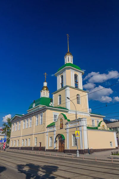 Igreja Natividade Perm Rússia — Fotografia de Stock