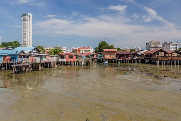 Stilt Houses Chew Jetty George Town Malaysia — Stock Photo, Image