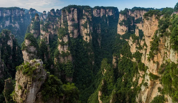 Colonne Arenaria Wulingyuan Scenic Historic Interest Area Zhangjiajie National Forest — Foto Stock