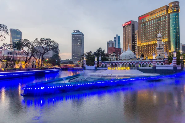 Kuala Lumpur Malasia Marzo 2018 Mezquita Jamek Kuala Lumpur Malasia —  Fotos de Stock