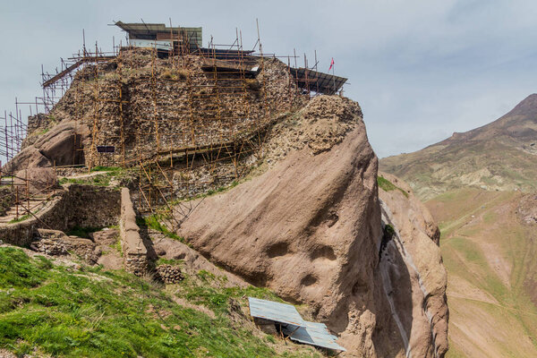 Alamut castle in Iran