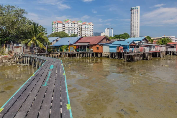 Stilt Houses Chew Jetty George Town Malaysia — Stock Photo, Image