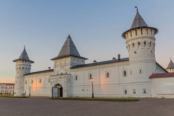 Gostiny Dvor Koopvaardijwerf Het Kremlin Van Tobolsk Rusland — Stockfoto