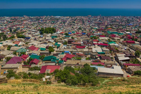 Letecký Pohled Derbent Dagestánské Republice Rusko — Stock fotografie