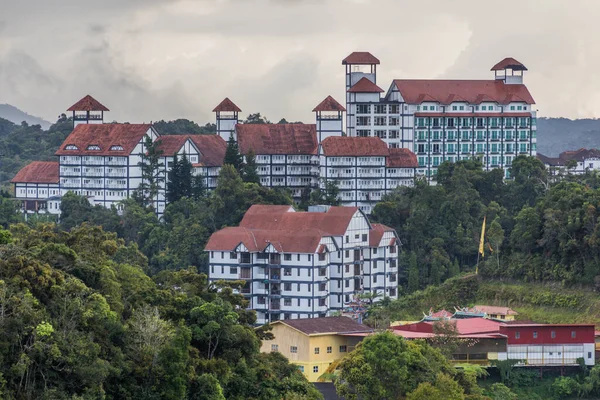 Budovy Města Tanah Rata Cameron Highlands Malajsie — Stock fotografie