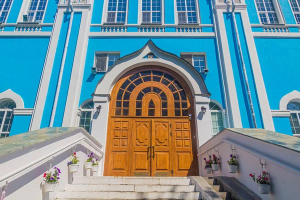 Deur Van Hemelvaartkerk Jekaterinburg Rusland — Stockfoto