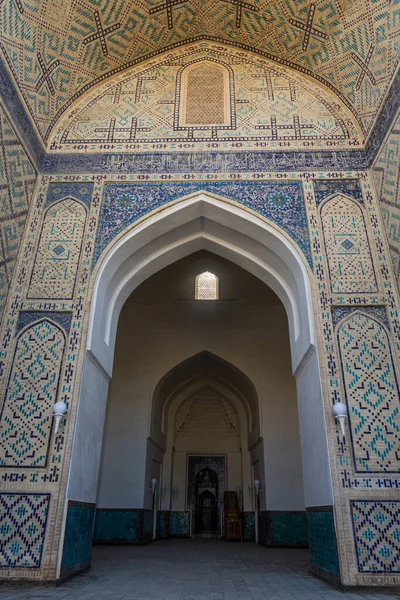 Bukhara Uzbekistan May 2018 Interior Kalyan Mosque Bukhara Uzbekistan — стокове фото