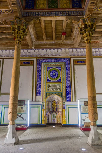 Bukhara Uzbekistan Mei 2018 Interieur Van Juma Moskee Bij Ark — Stockfoto