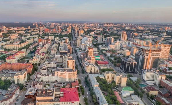 Aerial View Yekaterinburg Russia — Stock Photo, Image
