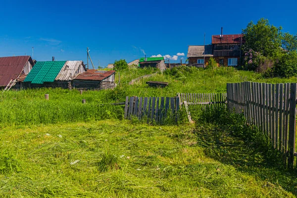 Village Kuchino Perm Krai Rússia — Fotografia de Stock