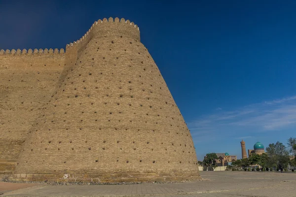 Murs Arche Boukhara Ouzbékistan — Photo