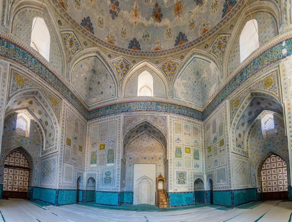 Wnętrze Meczetu Kok Gumbaz Shahrisabz Uzbekistan — Zdjęcie stockowe