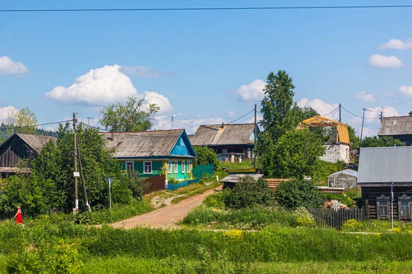 Село Пермском Крае Россия — стоковое фото