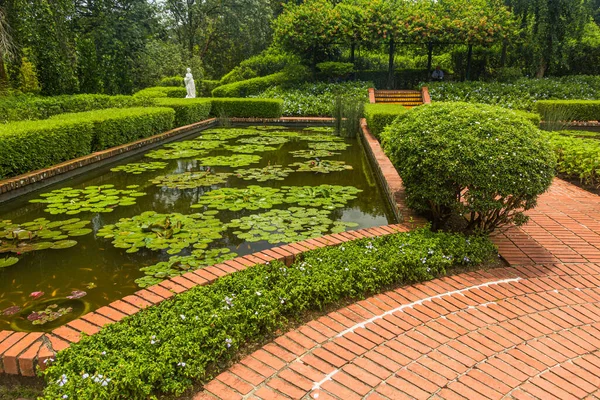 Pond in Singapore Botanic Gardens.